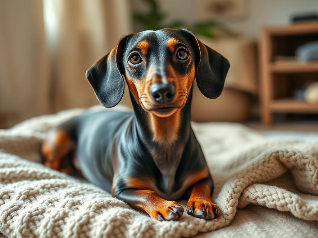 Bassotto (Dachshund): aspetto tipico della razza in ambiente domestico