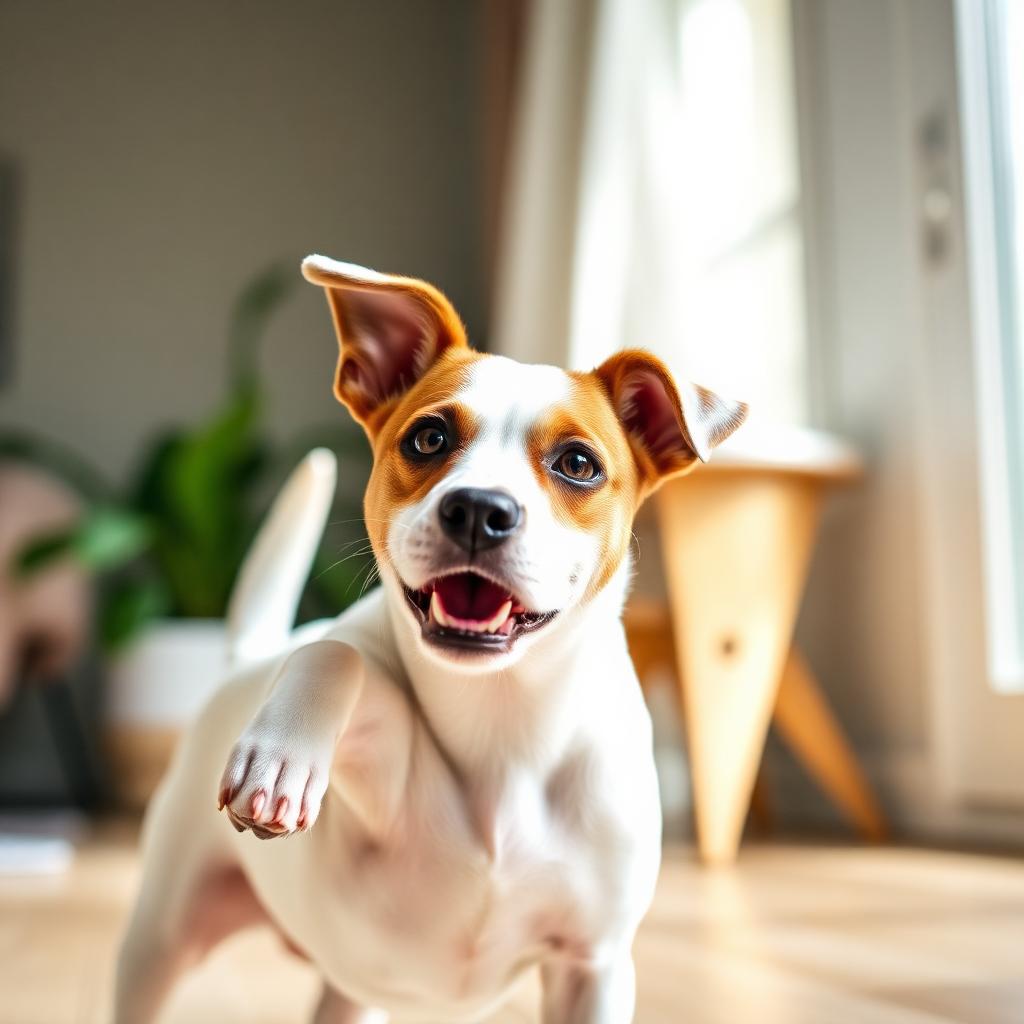 Jack Russell Terrier: aspetto tipico della razza in ambiente domestico
