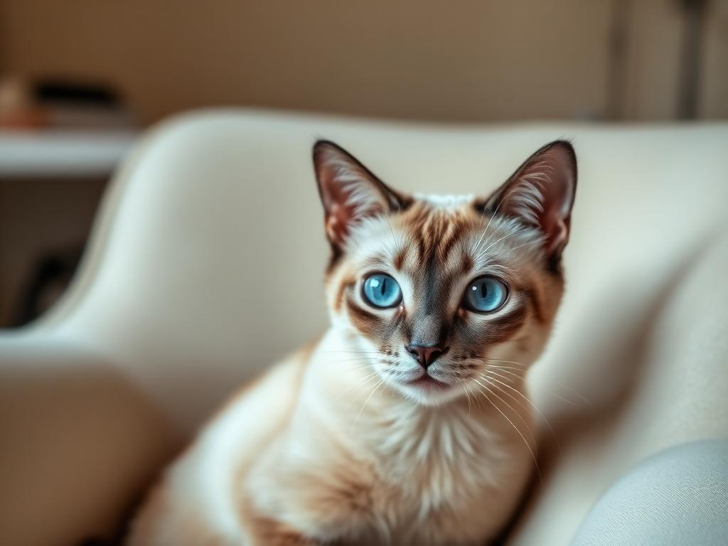 Siamese: aspetto tipico della razza in ambiente domestico